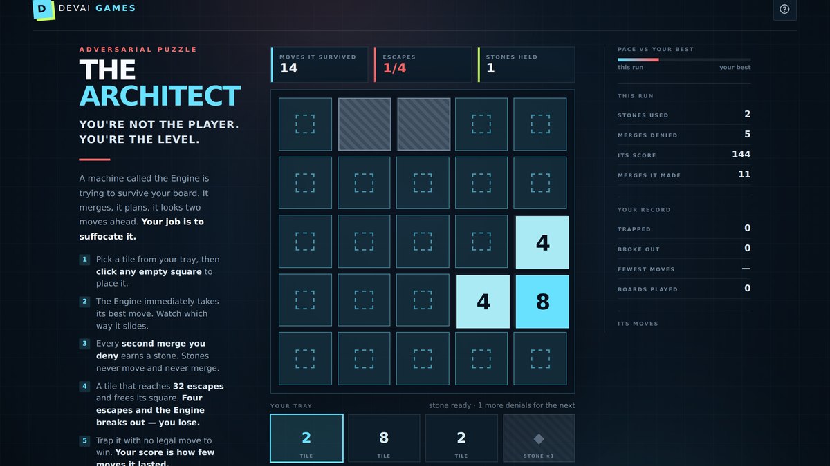 The Architect in play