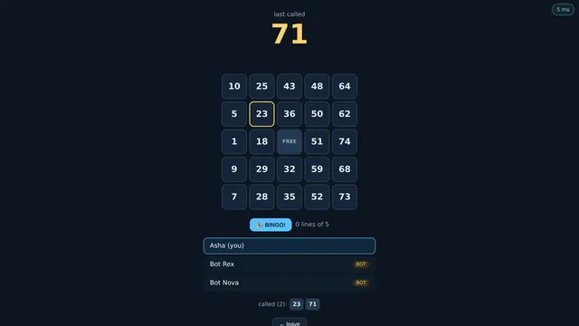 Bingo Live