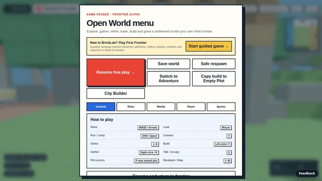 BrickLab Open World