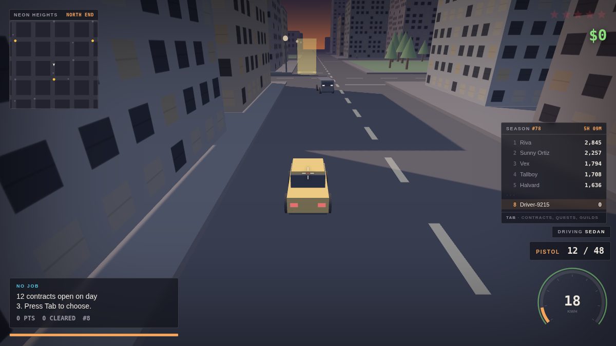 Neon Heights in play